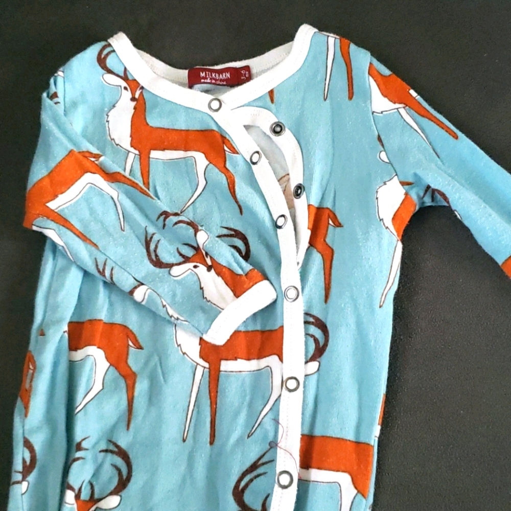 Milkbarn Onsie with Deer Print